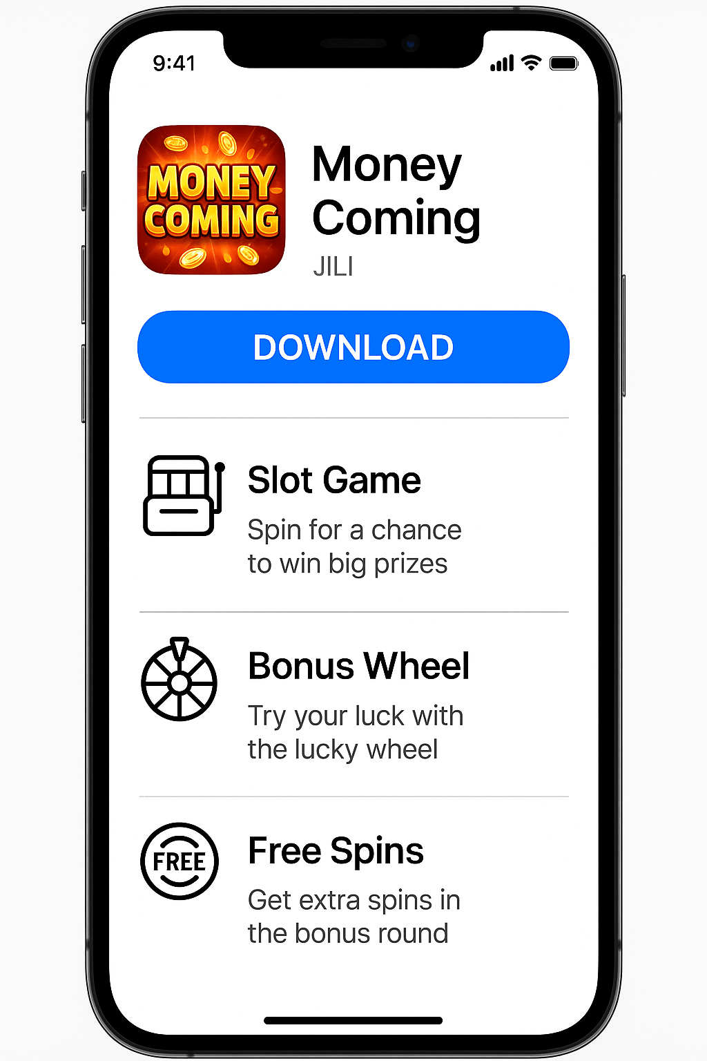 JILI app download page
